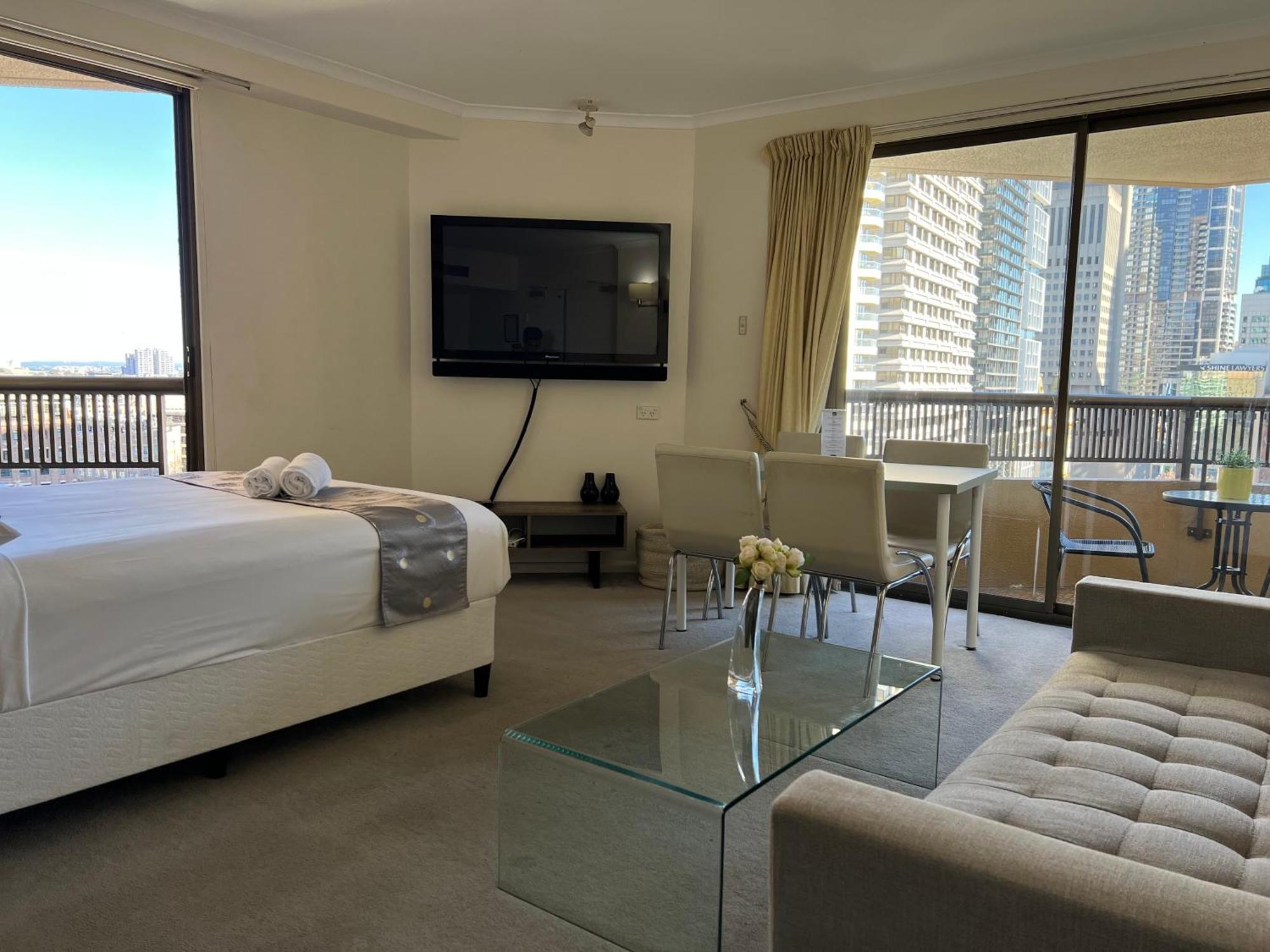 Sydney Hyde Park Private Apartments By Paxsafe Eksteriør bilde
